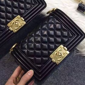 Replica Chanel A67085 lambskin small le boy handbag black bag 5962 [chanel372a] 28000 : Purse Valley,Designer Replica Handbags,Premium Replica Handbags at PurseValley