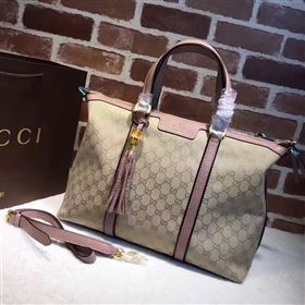 Replica Gucci large shoulder tote pink gray bag 6443 [GG197a] 23000 : Purse Valley,Designer Replica Handbags,Premium Replica Handbags at PurseValley