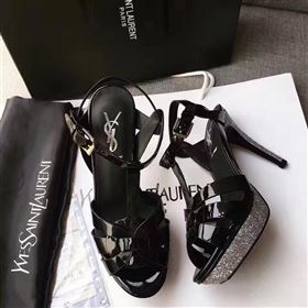 Replica YSL tribute paint black sandals heels shoes 4133 [shoes213a] 12000 : Purse Valley,Designer Replica Handbags,Premium Replica Handbags at PurseValley