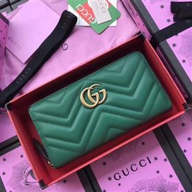 Replica Gucci GG Marmont Zip Around Wallet 443123 Green [443123 20171019] 15900 : Purse Valley,Designer Replica Handbags,Premium Replica Handbags at PurseValley