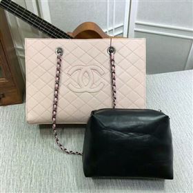 Replica 2017 Chanel Calfskin Leather Tote Bag 8809A Light Pink [8809A 20171018] 22900 : Purse Valley,Designer Replica Handbags,Premium Replica Handbags at PurseValley