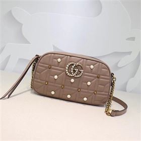 Replica Gucci GG Marmont Small Shoulder Bag 447632 Pink [447632 20180101] 27900 : Purse Valley,Designer Replica Handbags,Premium Replica Handbags at PurseValley