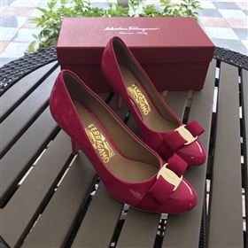 Replica Ferragamo 7cm heels sandals paint red rose shoes 4298 [shoes380a] 13500 : Purse Valley,Designer Replica Handbags,Premium Replica Handbags at PurseValley