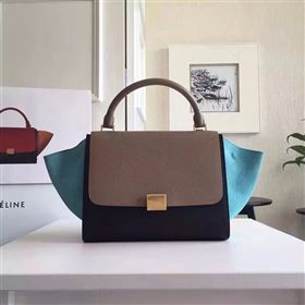 Replica Celine tri colors gray Trapeze sky bag 4486 [celine19a] 50500 : Purse Valley,Designer Replica Handbags,Premium Replica Handbags at PurseValley