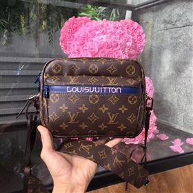Replica LV Men Louis Vuitton Monogram Zipper Shoulder Bag M42633 Messenger Handbag Brown 6658 [LV1333] 29900 : Purse Valley,Designer Replica Handbags,Premium Replica Handbags at PurseValley