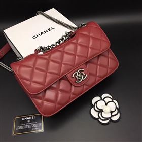 Replica Chanel A68320 calfskin shoulder wine flap bag 6096 [chanel506a] 31000 : Purse Valley,Designer Replica Handbags,Premium Replica Handbags at PurseValley