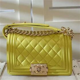Replica Chanel A67085 lambskin small le boy handbag yellow bag 5970 [chanel380a] 29500 : Purse Valley,Designer Replica Handbags,Premium Replica Handbags at PurseValley