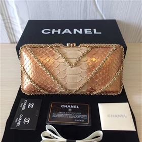 Replica Chanel python evening clutch gold shoulder bag 6186 [chanel596a] 38000 : Purse Valley,Designer Replica Handbags,Premium Replica Handbags at PurseValley
