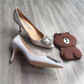 Replica Manolo Blahnik MB heels gray light shoes 4251 [shoes333a] 18500 : Purse Valley,Designer Replica Handbags,Premium Replica Handbags at PurseValley