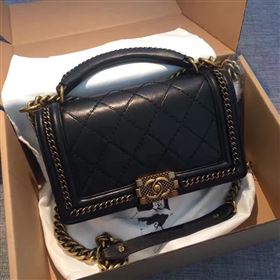 Replica Chanel A94804 calfskin black chain le handbag boy bag 6145 [chanel555a] 39500 : Purse Valley,Designer Replica Handbags,Premium Replica Handbags at PurseValley