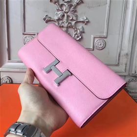 Replica Hermes large Constance top leather wallet pink bag 5023 [hermes20a] 26500 : Purse Valley,Designer Replica Handbags,Premium Replica Handbags at PurseValley