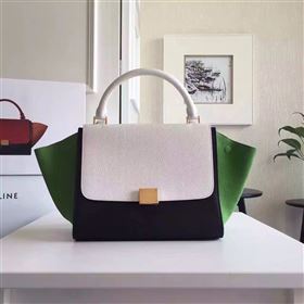Replica Celine tri colors Trapeze flap white bag 4468 [celine1a] 50500 : Purse Valley,Designer Replica Handbags,Premium Replica Handbags at PurseValley