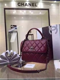 Replica Chanel A92236 lambskin tote shoulder flap handbag wine bag 5922 [chanel332a] 33000 : Purse Valley,Designer Replica Handbags,Premium Replica Handbags at PurseValley