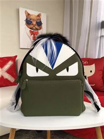 Replica Fendi large monster backpack white green bag 5594 [fendi150a] 44000 : Purse Valley,Designer Replica Handbags,Premium Replica Handbags at PurseValley
