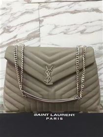 Replica YSL X large gray shoulder monogram bag 4737 [YSL35a] 26000 : Purse Valley,Designer Replica Handbags,Premium Replica Handbags at PurseValley