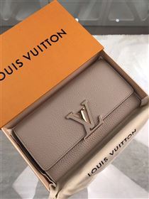 Replica replica Louis Vuitton LV Capucines Wallet Real Leather Purse Bag Gray M61249 [lvwallet192] 16900 : Purse Valley,Designer Replica Handbags,Premium Replica Handbags at PurseValley