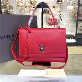Replica M50250 LV Louis Vuitton Lockme II Bag Veau Twist Real Leather Handbag Red 6688 [LV1363] 39900 : Purse Valley,Designer Replica Handbags,Premium Replica Handbags at PurseValley