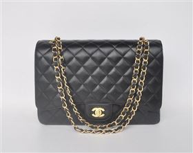 Replica Chanel 58601 maxi large leather classic handbag black bag 5669 [chanel57a] 20500 : Purse Valley,Designer Replica Handbags,Premium Replica Handbags at PurseValley
