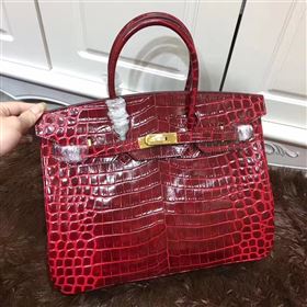 Replica Hermes crocodile Birkin wine paint bag 5242 [hermes351a] 29500 : Purse Valley,Designer Replica Handbags,Premium Replica Handbags at PurseValley