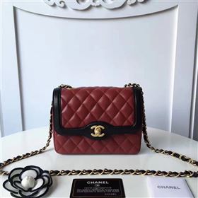 Replica Chanel lambskin new 17cm flap wine shoulder bag 6171 [chanel581a] 29500 : Purse Valley,Designer Replica Handbags,Premium Replica Handbags at PurseValley
