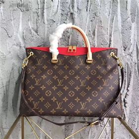 Replica LV Louis Vuitton Pallas Tote Handbag Monogram Shoulder Bag Red M41175 6816 [LV1491] 29900 : Purse Valley,Designer Replica Handbags,Premium Replica Handbags at PurseValley