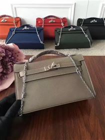 Replica Hermes mini Chevre gray Kelly bag 5165 [hermes200a] 25000 : Purse Valley,Designer Replica Handbags,Premium Replica Handbags at PurseValley