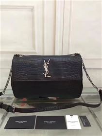 Replica YSL black shoulder college flap bag 4806 [YSL105a] 22500 : Purse Valley,Designer Replica Handbags,Premium Replica Handbags at PurseValley