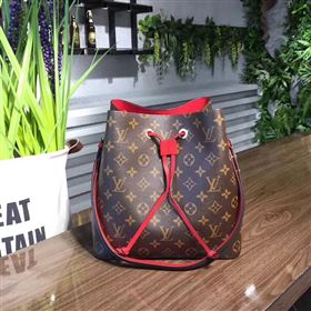 Replica M44021 LV Louis Vuitton Monogram Neonoe Bucket Bag Handbag Red 6731 [LV1406] 29900 : Purse Valley,Designer Replica Handbags,Premium Replica Handbags at PurseValley