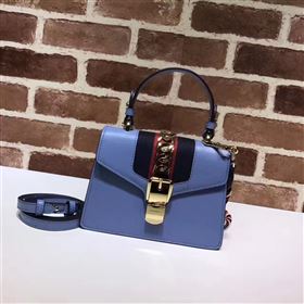 Replica Gucci mini Sylvie top blue handle bag 6424 [GG178a] 33000 : Purse Valley,Designer Replica Handbags,Premium Replica Handbags at PurseValley