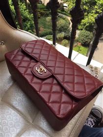 Replica Chanel A1113 caviar lambskin large wine flap bag 6077 [chanel487a] 33000 : Purse Valley,Designer Replica Handbags,Premium Replica Handbags at PurseValley