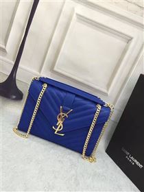 Replica YSL Small College blue shoulder bag 4762 [YSL61a] 21000 : Purse Valley,Designer Replica Handbags,Premium Replica Handbags at PurseValley