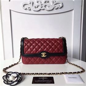 Replica Chanel lambskin tri classic flap wine shoulder bag 6226 [chanel636a] 36000 : Purse Valley,Designer Replica Handbags,Premium Replica Handbags at PurseValley