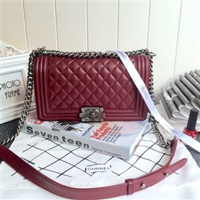 Replica Chanel 67086 leather medium le boy handbag wine bag 5631 [chanel19a] 18500 : Purse Valley,Designer Replica Handbags,Premium Replica Handbags at PurseValley