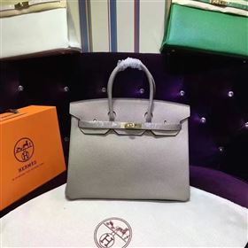 Replica Hermes grain Birkin gray bag 5290 [hermes426a] 25000 : Purse Valley,Designer Replica Handbags,Premium Replica Handbags at PurseValley