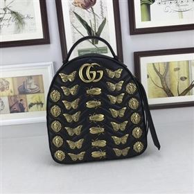 Replica Gucci GG Marmont Animal Studs Leather Backpack 476671 Black [476671 20170910] 33900 : Purse Valley,Designer Replica Handbags,Premium Replica Handbags at PurseValley