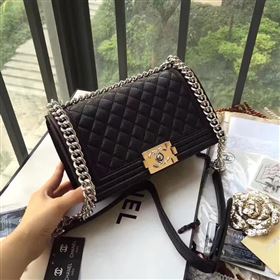 Replica Chanel A67086 deerskin le boy handbag black bag 6163 [chanel573a] 34500 : Purse Valley,Designer Replica Handbags,Premium Replica Handbags at PurseValley