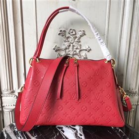 Replica M43720 LV Louis Vuitton Monogram PONTHIEU PM Bag Zipper Real Leather Handbag Red 6681 [LV1356] 38900 : Purse Valley,Designer Replica Handbags,Premium Replica Handbags at PurseValley
