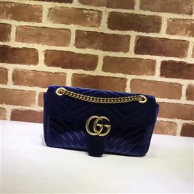 Replica Gucci velvet navy handbag shoulder bag 6384 [GG138a] 26500 : Purse Valley,Designer Replica Handbags,Premium Replica Handbags at PurseValley