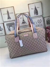 Replica Gucci large travel gray pink with bag 6463 [GG217a] 12500 : Purse Valley,Designer Replica Handbags,Premium Replica Handbags at PurseValley