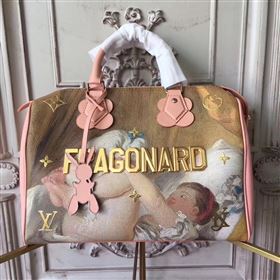 Replica replica Louis Vuitton LV Masters Speedy 30 Handbag Monogram Fragonard Bag M43307 [LV1749] 38900 : Purse Valley,Designer Replica Handbags,Premium Replica Handbags at PurseValley