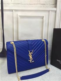 Replica YSL large blue College shoulder bag 4770 [YSL69a] 22500 : Purse Valley,Designer Replica Handbags,Premium Replica Handbags at PurseValley
