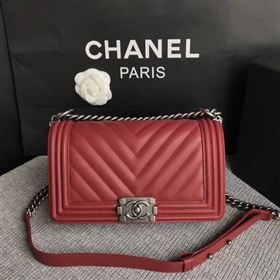 Replica Boy Chanel Flap Bag Original Chevron Leather A67086V Red [A67086V 20180101] 32900 : Purse Valley,Designer Replica Handbags,Premium Replica Handbags at PurseValley