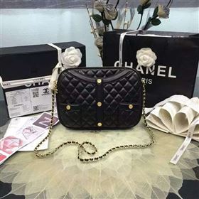 Replica Chanel A91386 lambskin shoulder handbag black bag 6104 [chanel514a] 34500 : Purse Valley,Designer Replica Handbags,Premium Replica Handbags at PurseValley