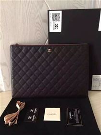 Replica Chanel A82254 caviar large clutch handbag black bag 6034 [chanel444a] 22500 : Purse Valley,Designer Replica Handbags,Premium Replica Handbags at PurseValley