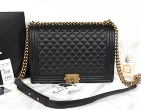 Replica Chanel A67087 lambskin large le boy handbag black bag 5809 [chanel219a] 34500 : Purse Valley,Designer Replica Handbags,Premium Replica Handbags at PurseValley