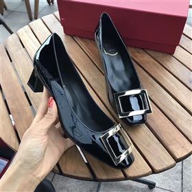 Replica Roger Vivier RV 45cm heels black sandals shoes 4331 [shoes413a] 18500 : Purse Valley,Designer Replica Handbags,Premium Replica Handbags at PurseValley