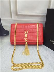Replica YSL Tassel crocodile red clutch bag 4816 [YSL115a] 21000 : Purse Valley,Designer Replica Handbags,Premium Replica Handbags at PurseValley