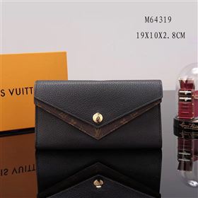 Replica LV Louis Vuitton Monogram Double V Wallet Purse Bag M64319 Leather Clutch Black [LV1109] 16900 : Purse Valley,Designer Replica Handbags,Premium Replica Handbags at PurseValley