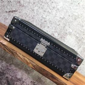 Replica Louis Vuitton Damier Graphite Canvas Watches Box 40664 Blue [40664 20170117] 46900 : Purse Valley,Designer Replica Handbags,Premium Replica Handbags at PurseValley