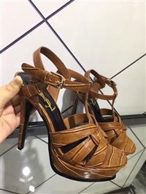 Replica YSL tribute heels brown sandals shoes 4148 [shoes228a] 12000 : Purse Valley,Designer Replica Handbags,Premium Replica Handbags at PurseValley
